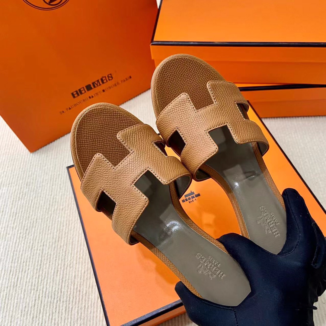 에르메스 올수공 오아시스 슬리퍼 샌들 앱송 15